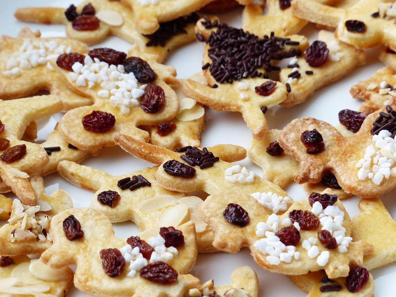 Biscotti con uvetta