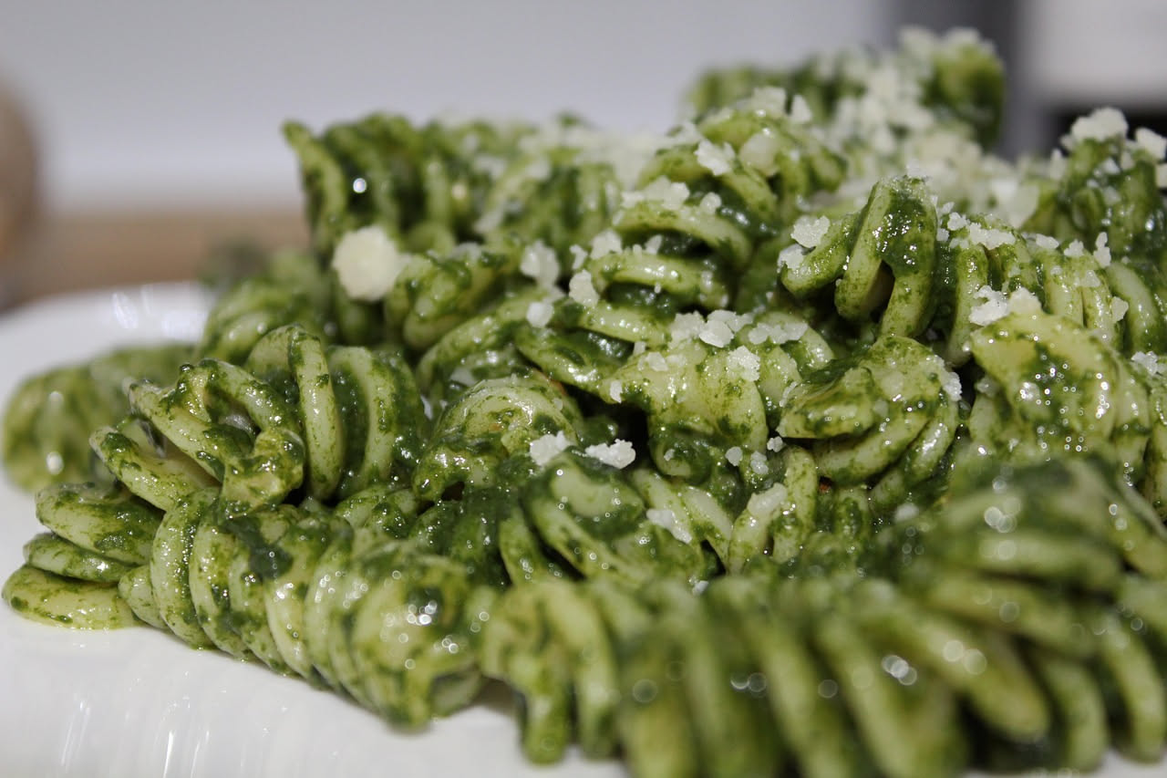 Busiate al pesto