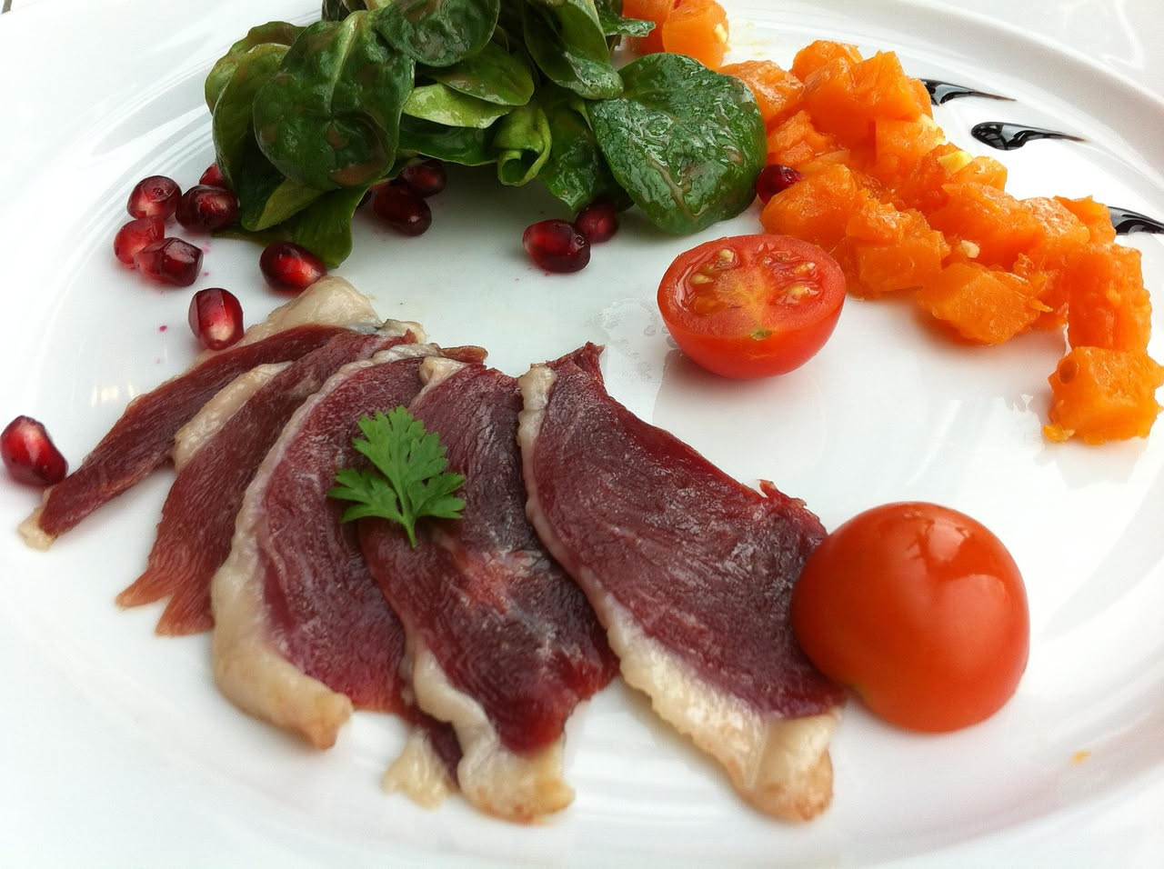 Carpaccio di cervo