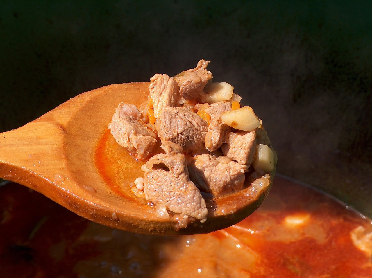 Cavatelli con il sugo di carne