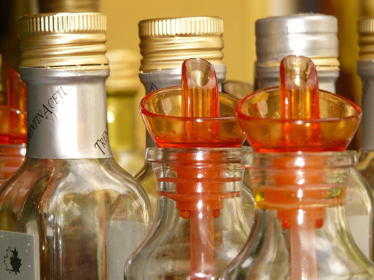 Condimento di aceto e mosto