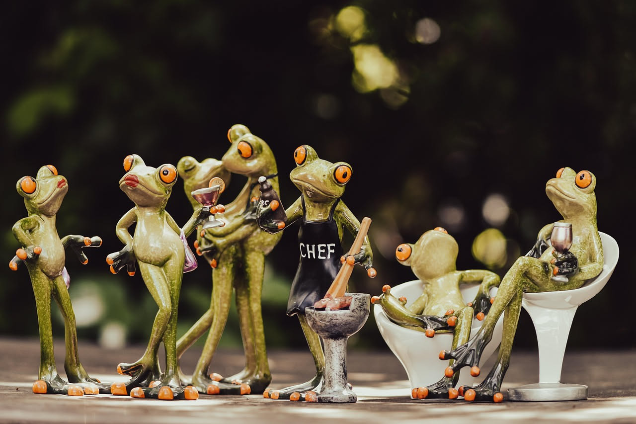 Frogs saltati in padella