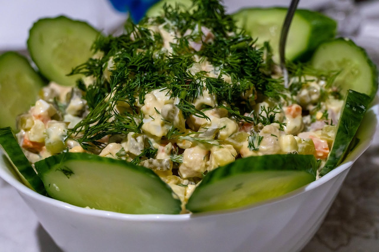 Insalata di fave fresche