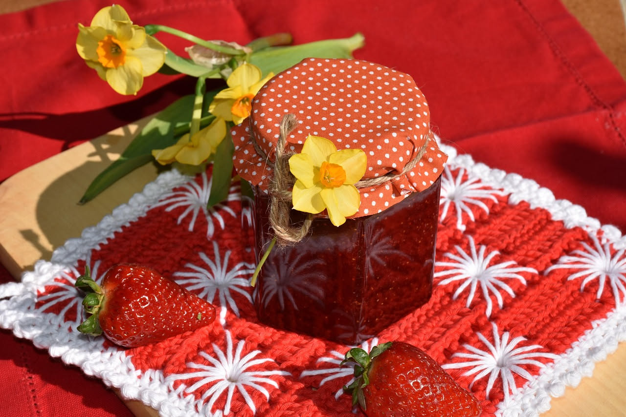 Marmellata di fragole mantovana