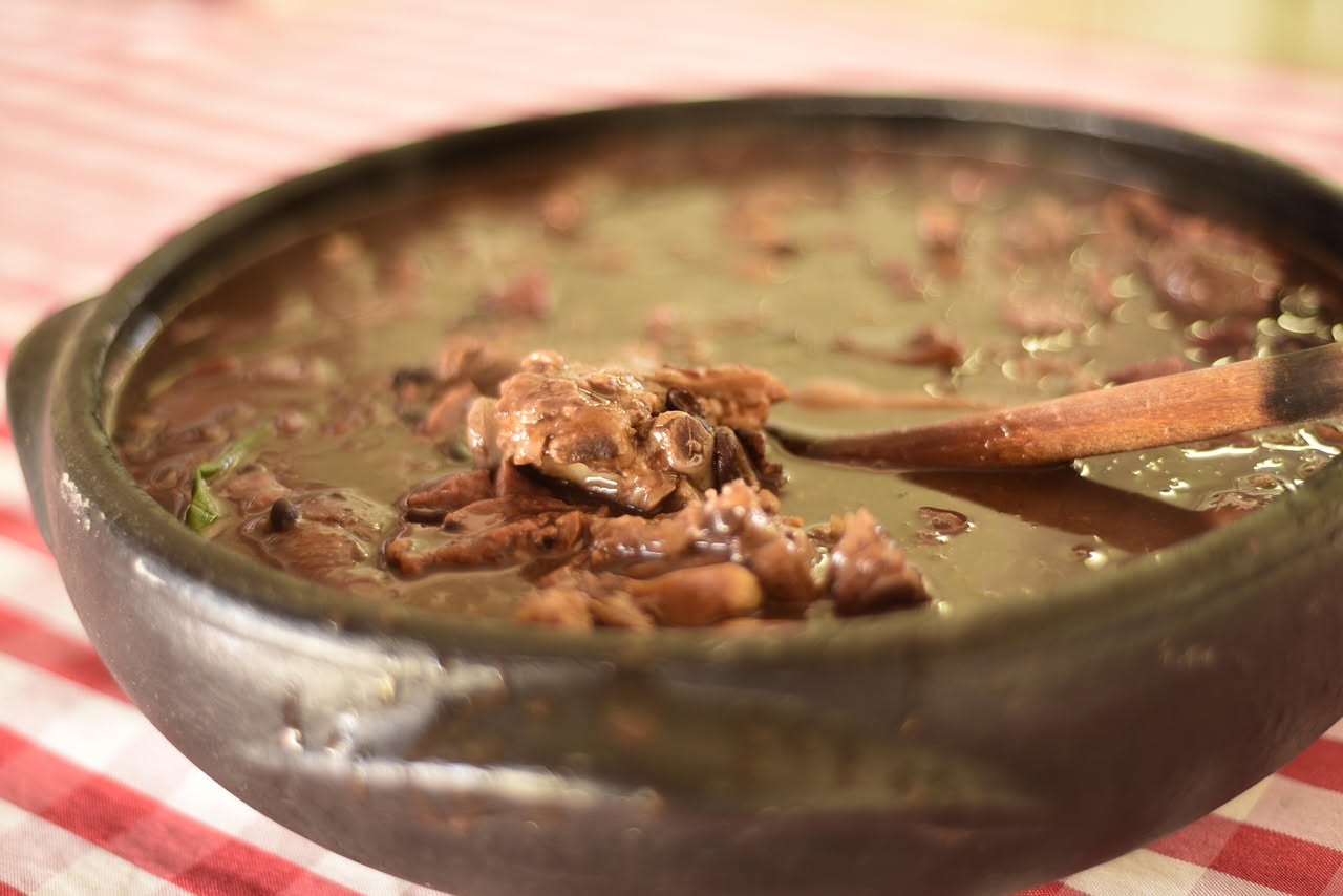 Minestra d'orzo e fagioli
