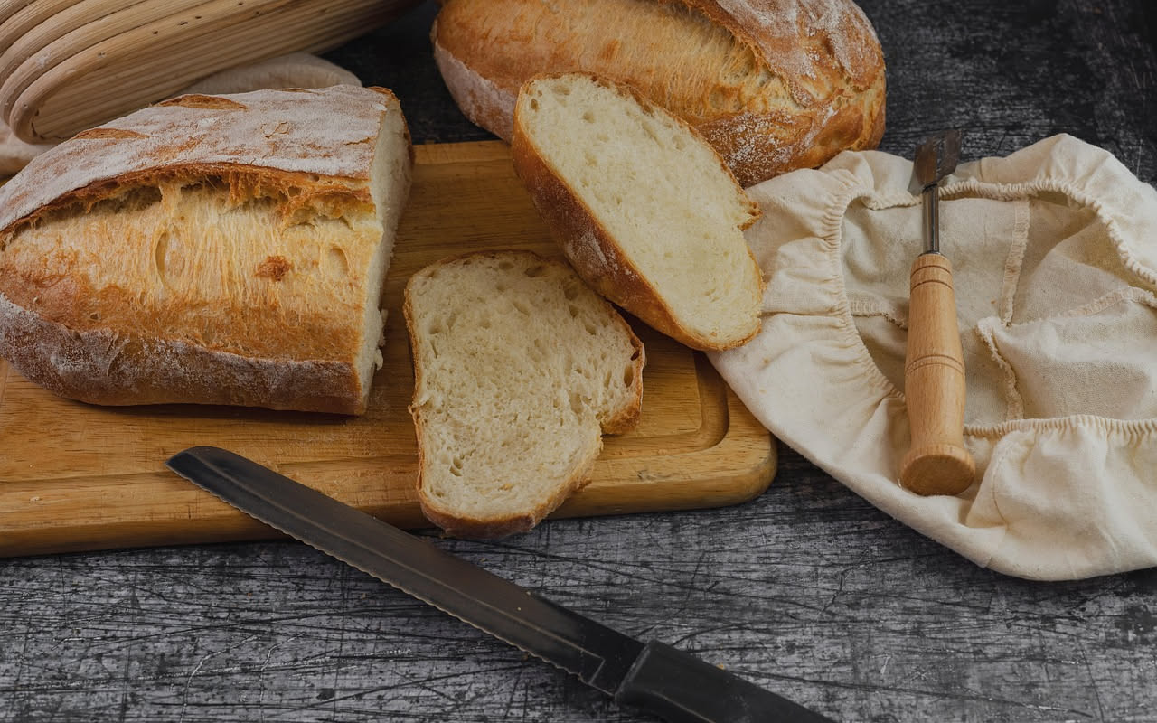 Pane toscano senza sale