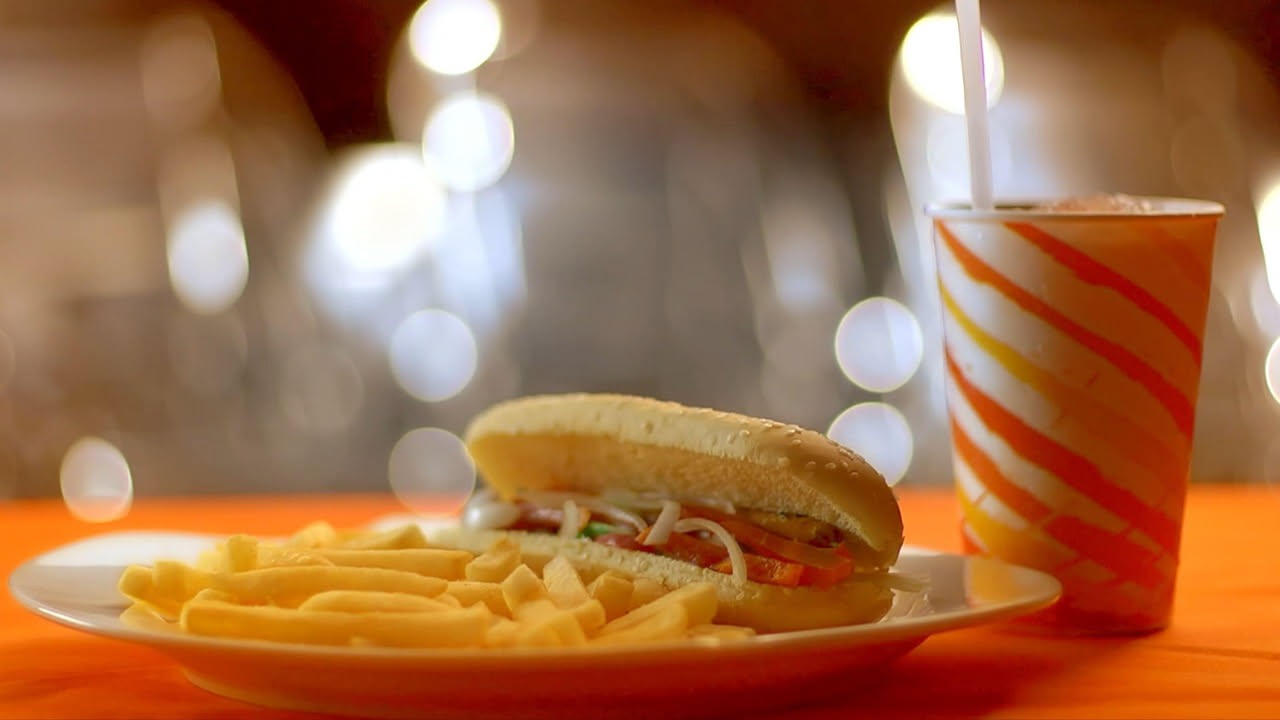 Panino con il calamaro fritto
