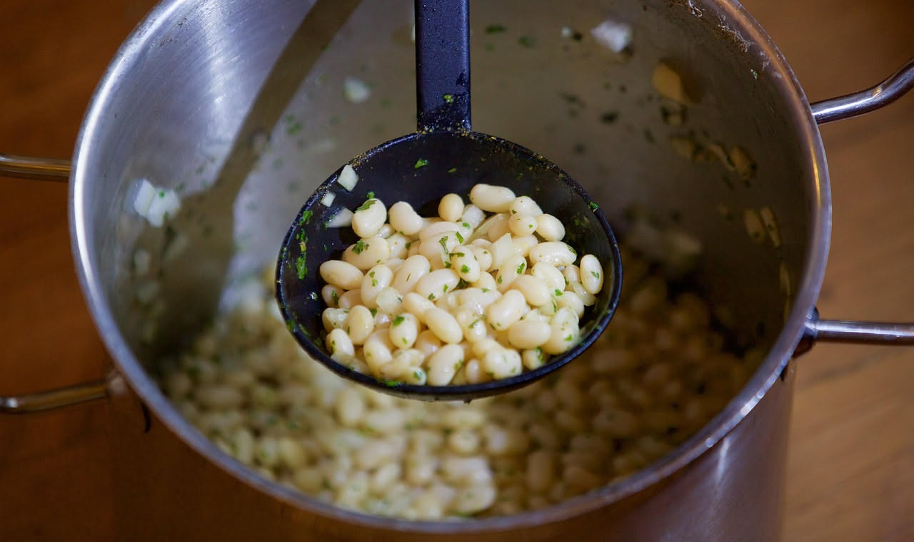 Pasta e fagioli messinese