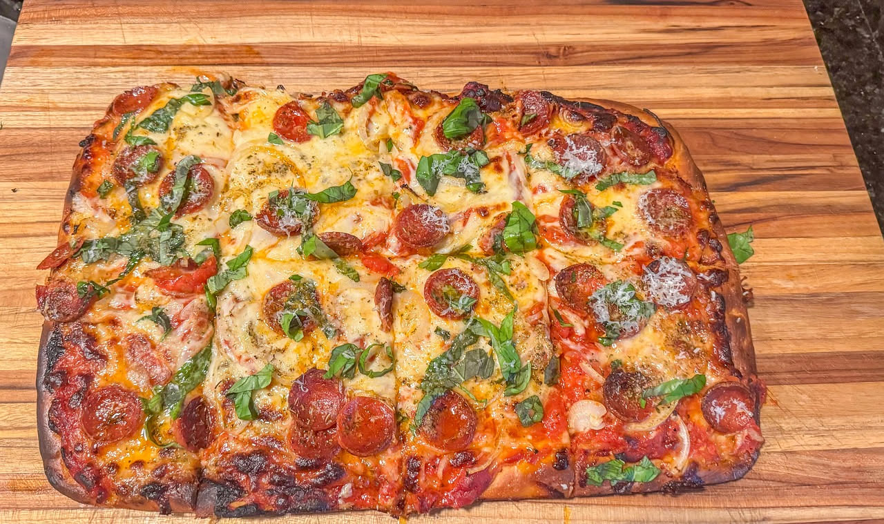 Pizza al taglio catanese