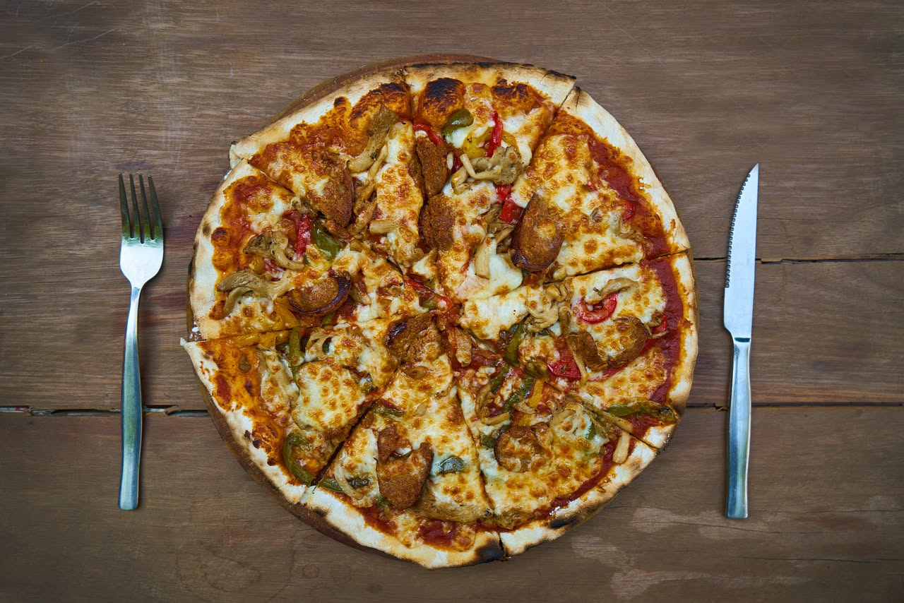 Pizza con i ciccioli