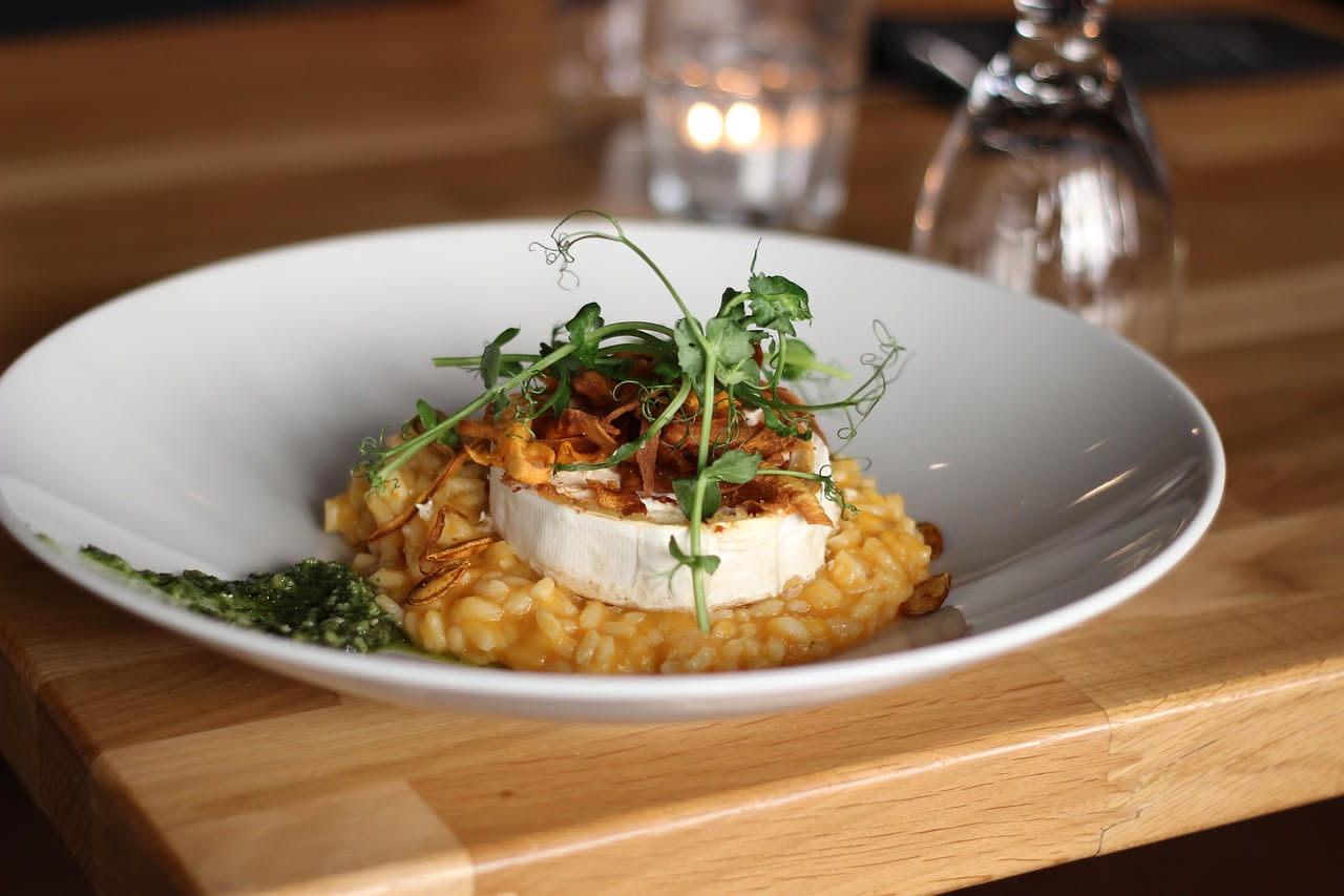 Risotto all'uvetta