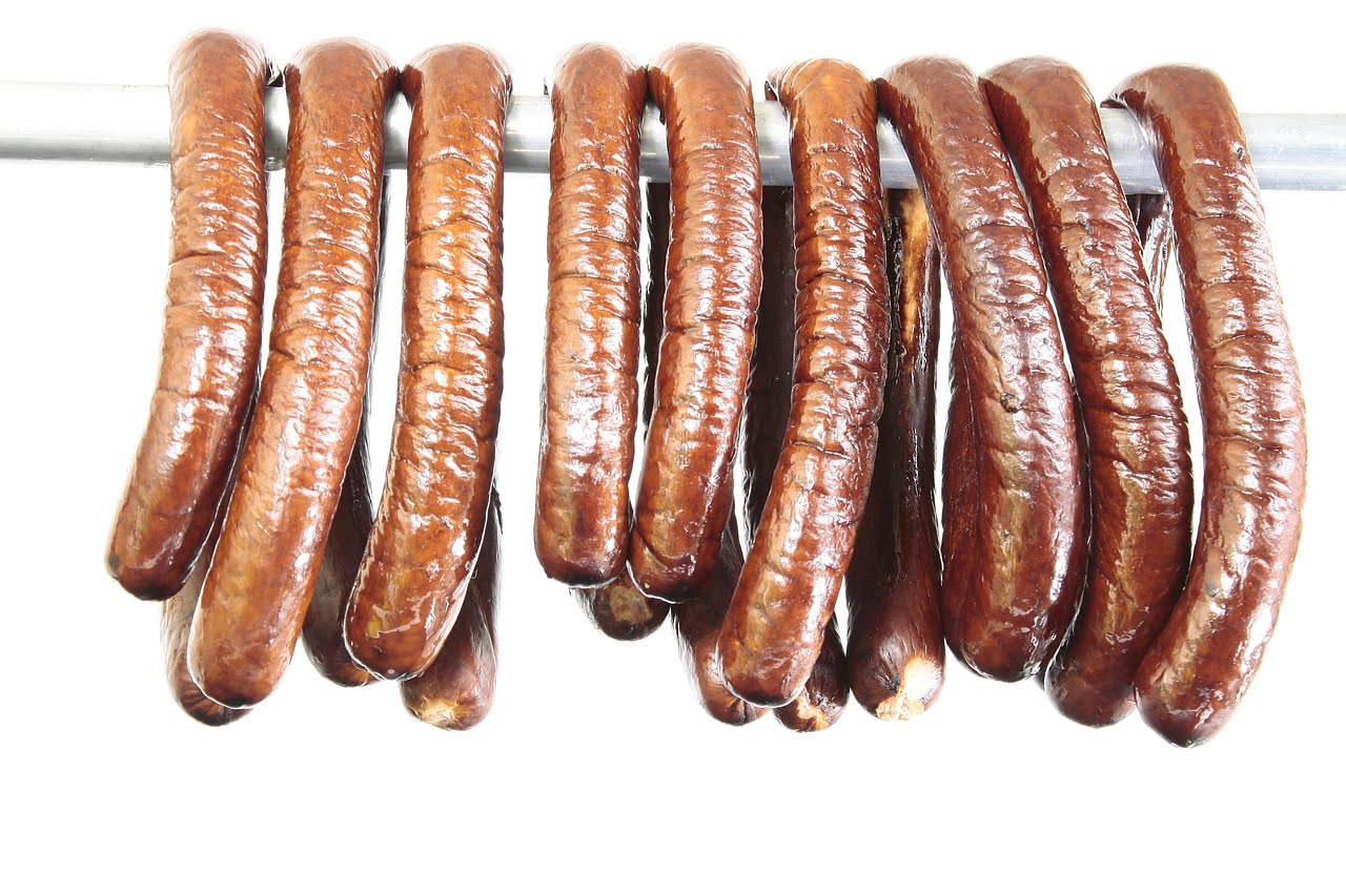 Salsiccia affumicata sott'olio