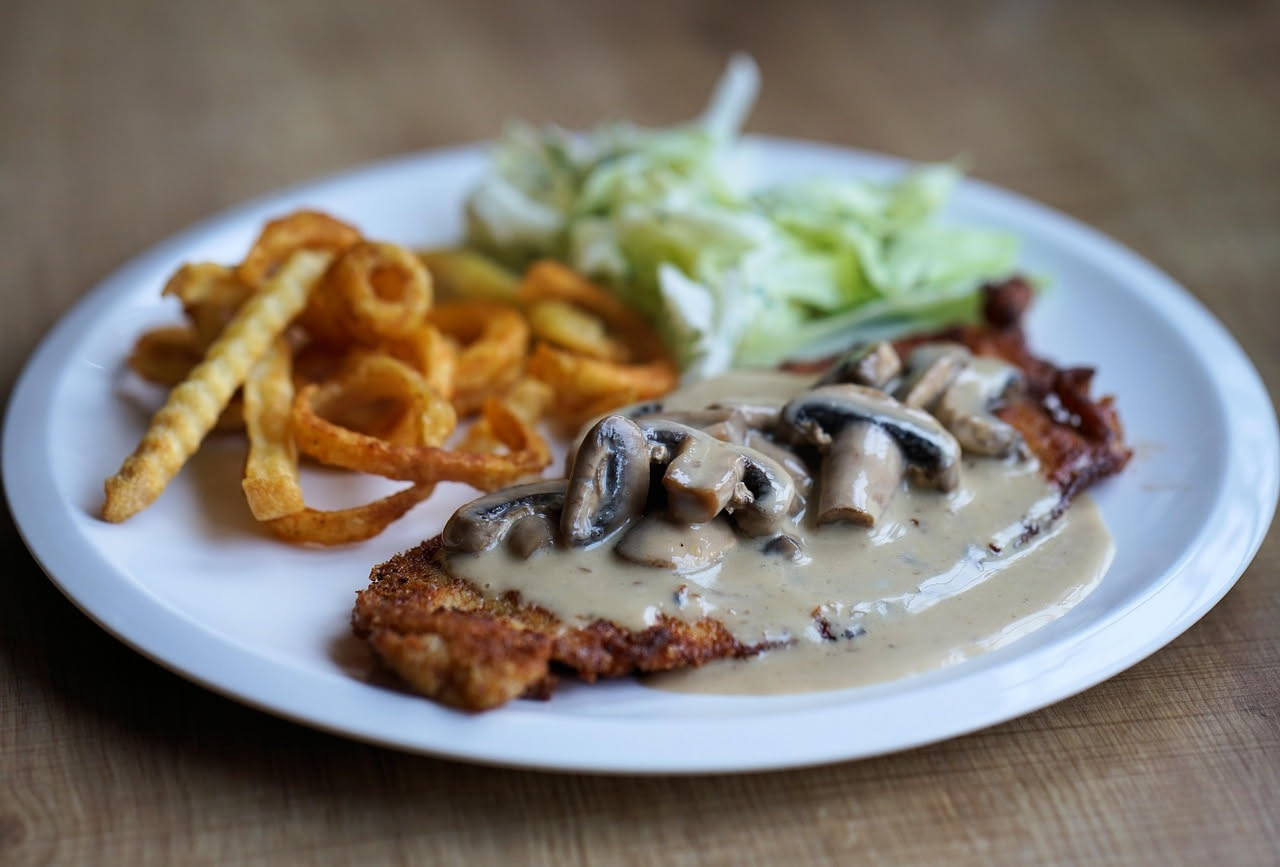 Spätzle ai funghi