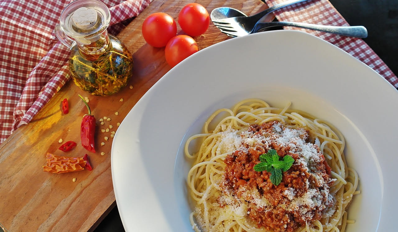 Spaghetti al sugo di coniglio