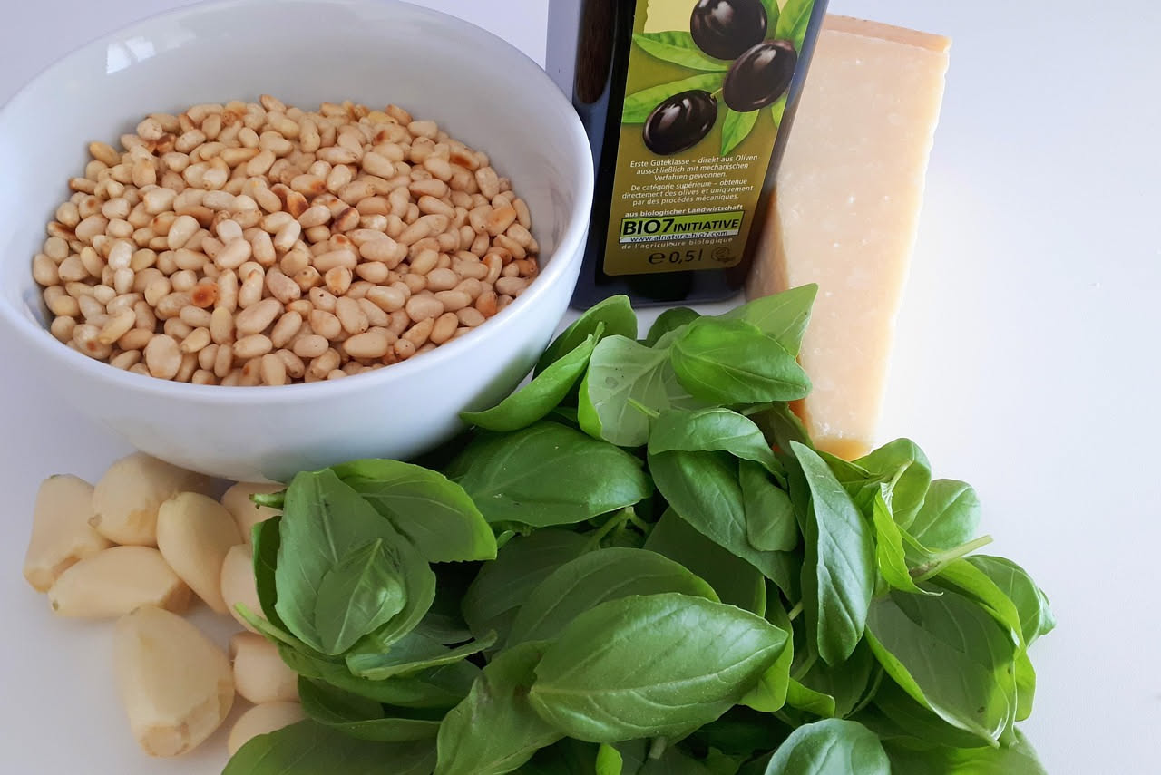 Trofie al pesto piemontese