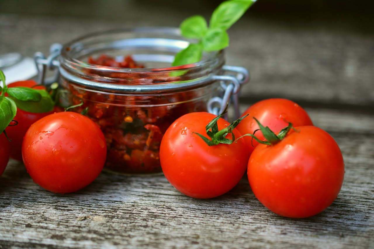 Zuppa di pomodori secchi