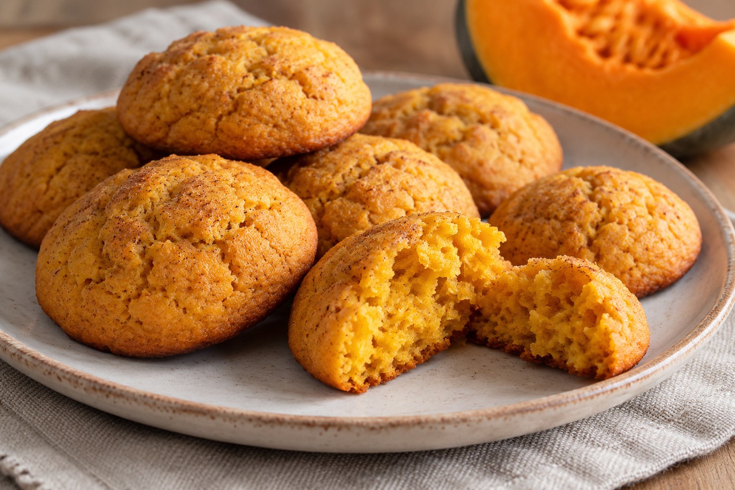 Biscotti morbidi alla zucca: pronti in 30 minuti con il profumo della cannella