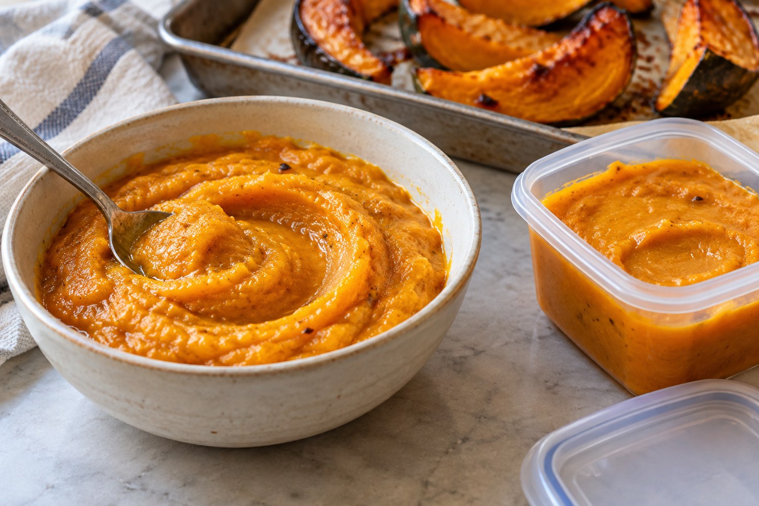 Salsa di zucca arrosto: la ricetta cremosa da preparare in anticipo e congelare
