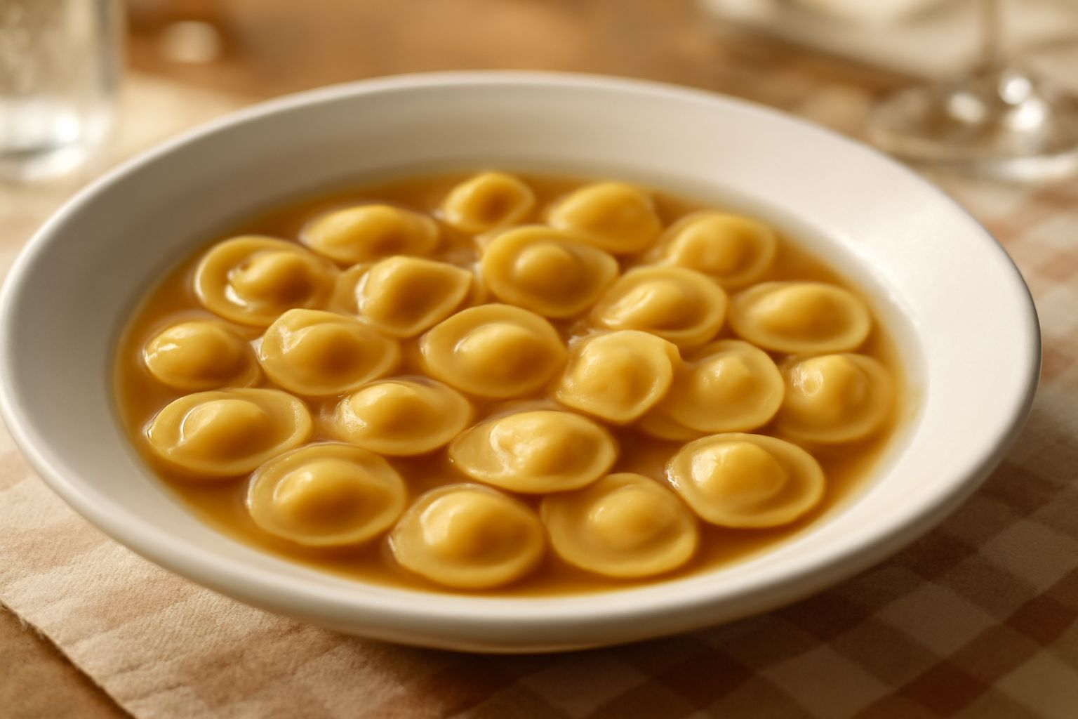 Anolini in brodo freddo: ravioli ripieni dal gusto delicato che nutrono senza appesantire