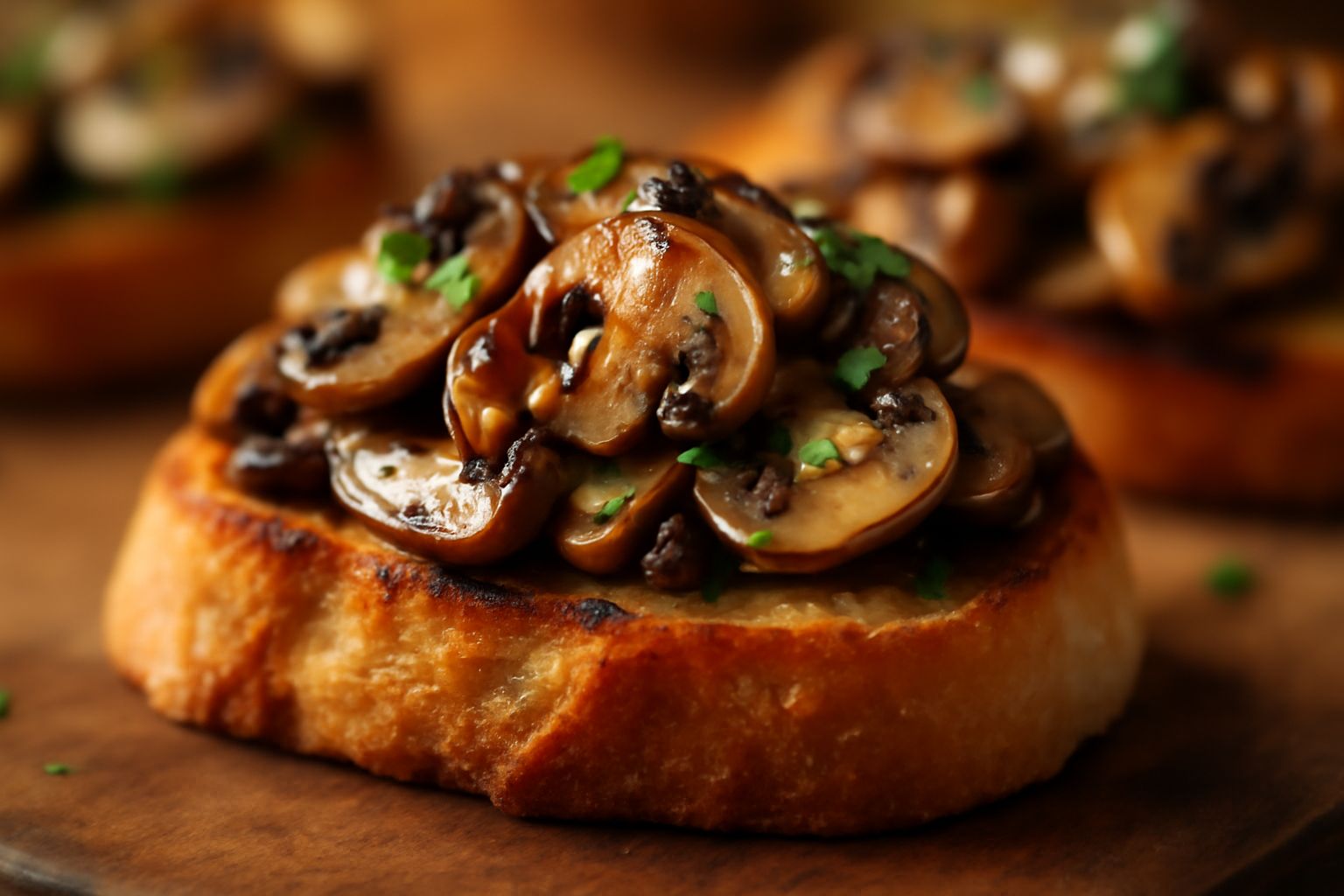 Bruschetta ai funghi: il segreto per farla fragrante e digeribile