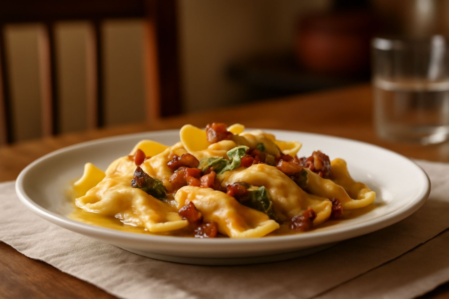 Casoncelli: ravioli ripieni che nutrino con gusto robusto e piacevole digeribilità