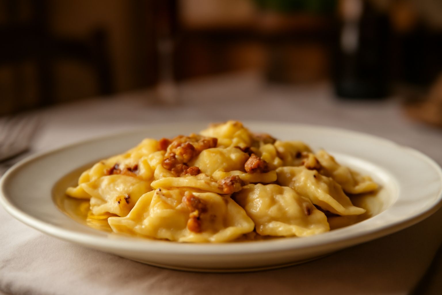 Casònsei di Brèsa: ravioli croccanti che nutrono con leggerezza