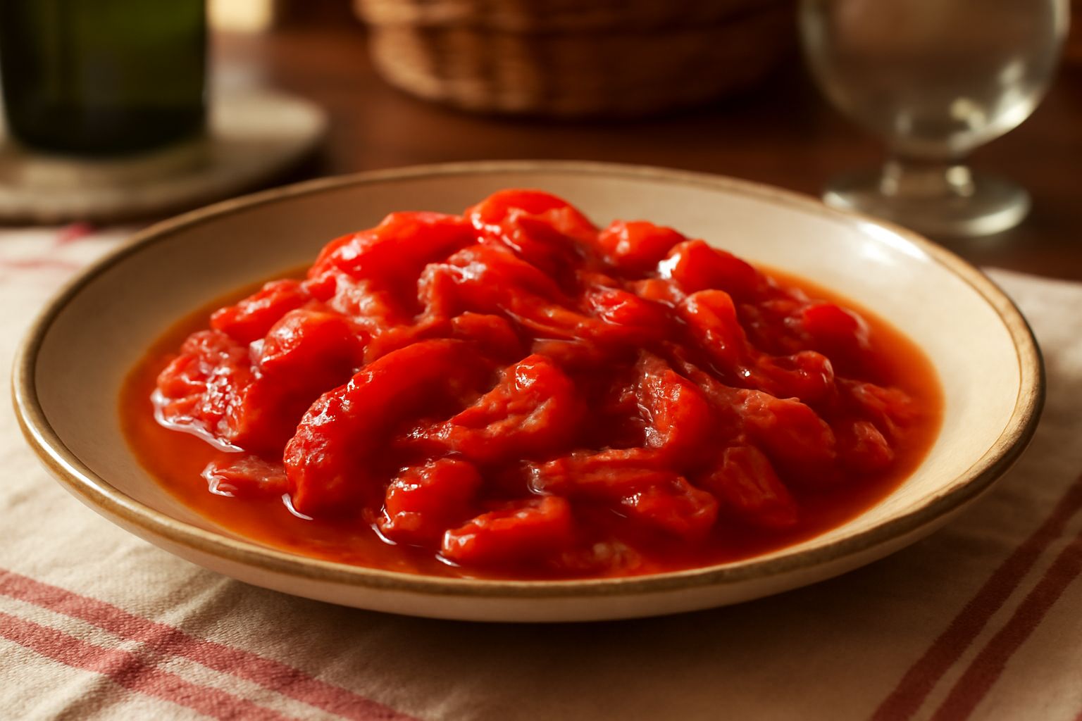Conserva di peperoni: dolcezza naturale che nutre la pelle e rinforza le difese