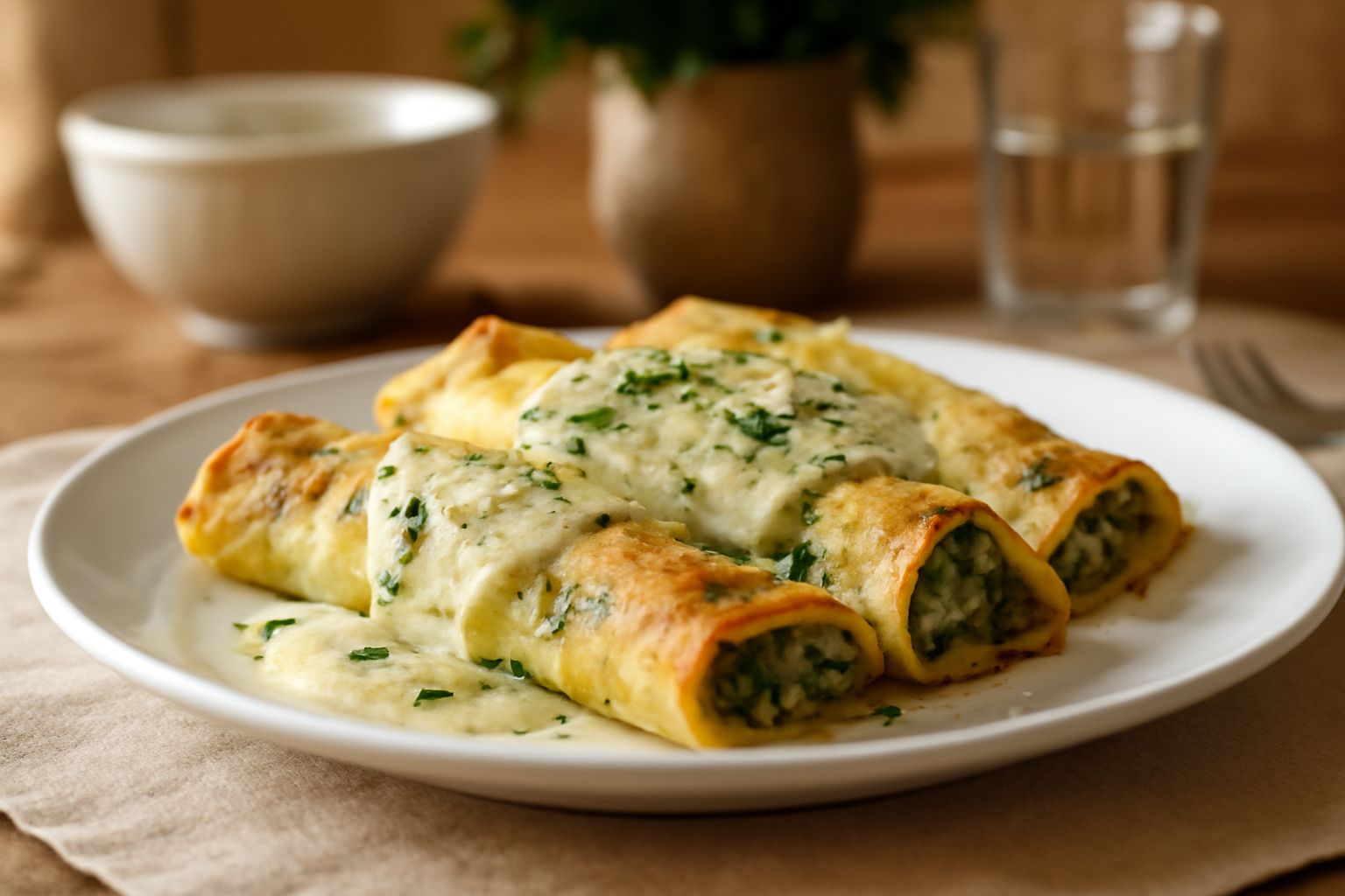 Crespelle alle erbette: leggerezza verde che nutre con delicatezza