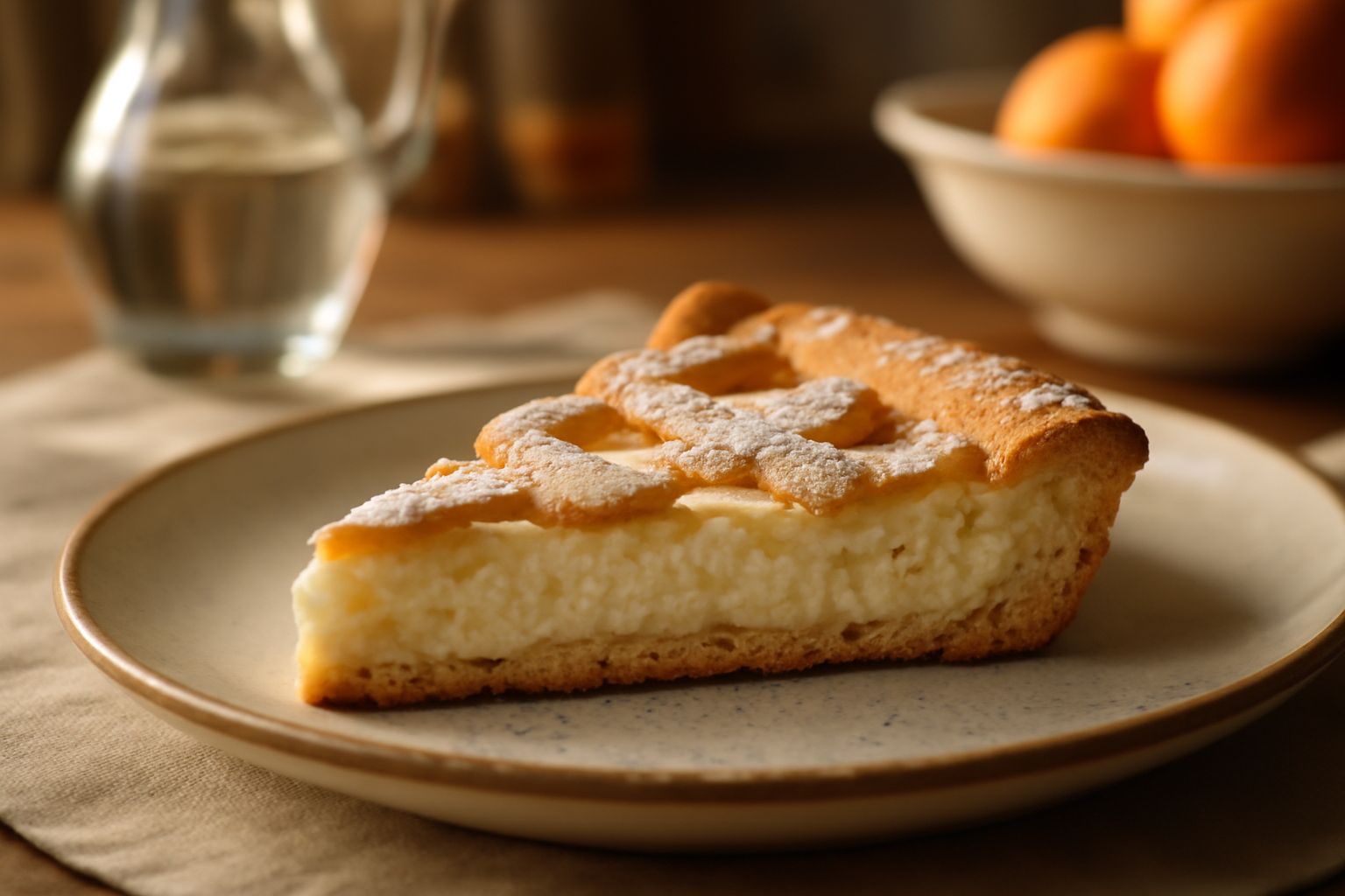 Crostata di ricotta: cremosa bontà che nutre il corpo senza appesantire