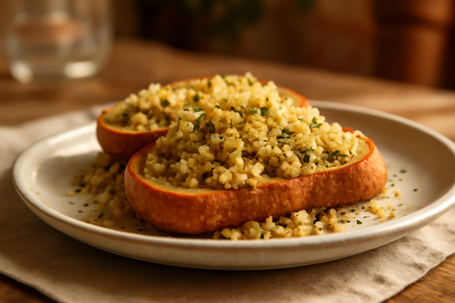 Crostini di briciola: croccantezza che nutre senza appesantire il palato