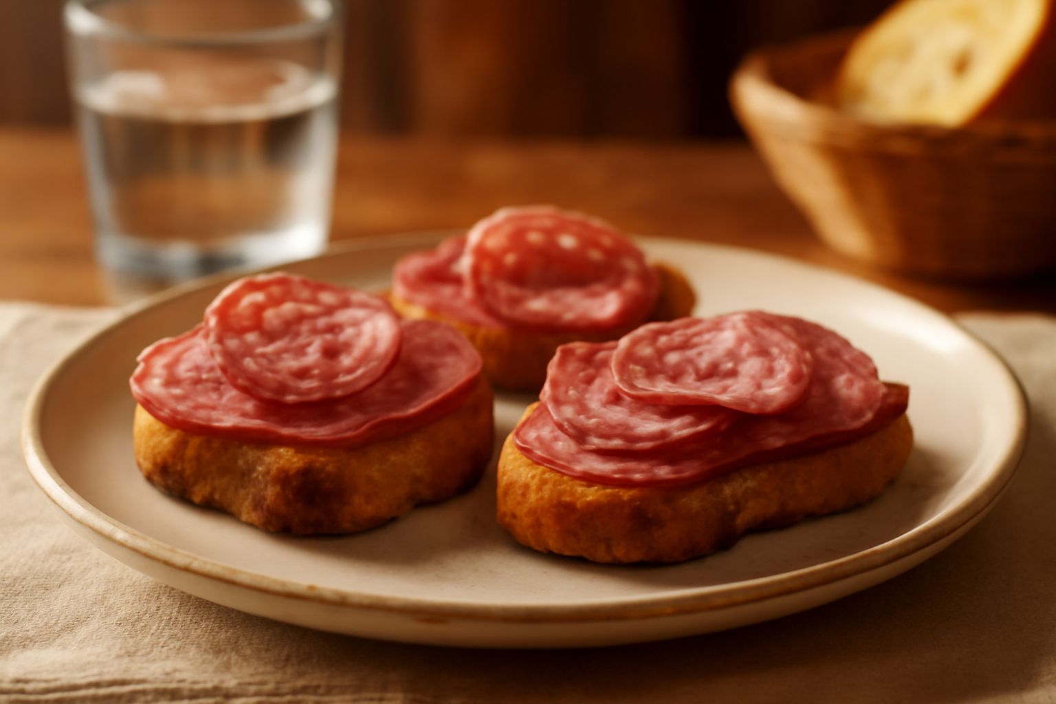 Crostini di salame: croccanti e proteici, perfetti per chi vuole energie genuine senza appesantirsi