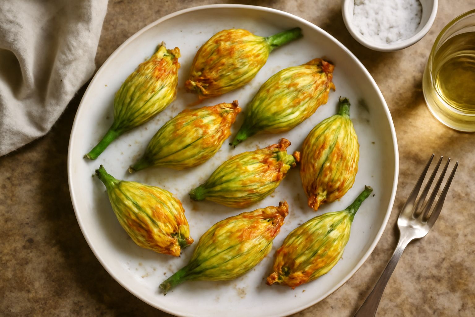 Fiori di zucca ripieni: ricetta estiva tra delicatezza e semplicità