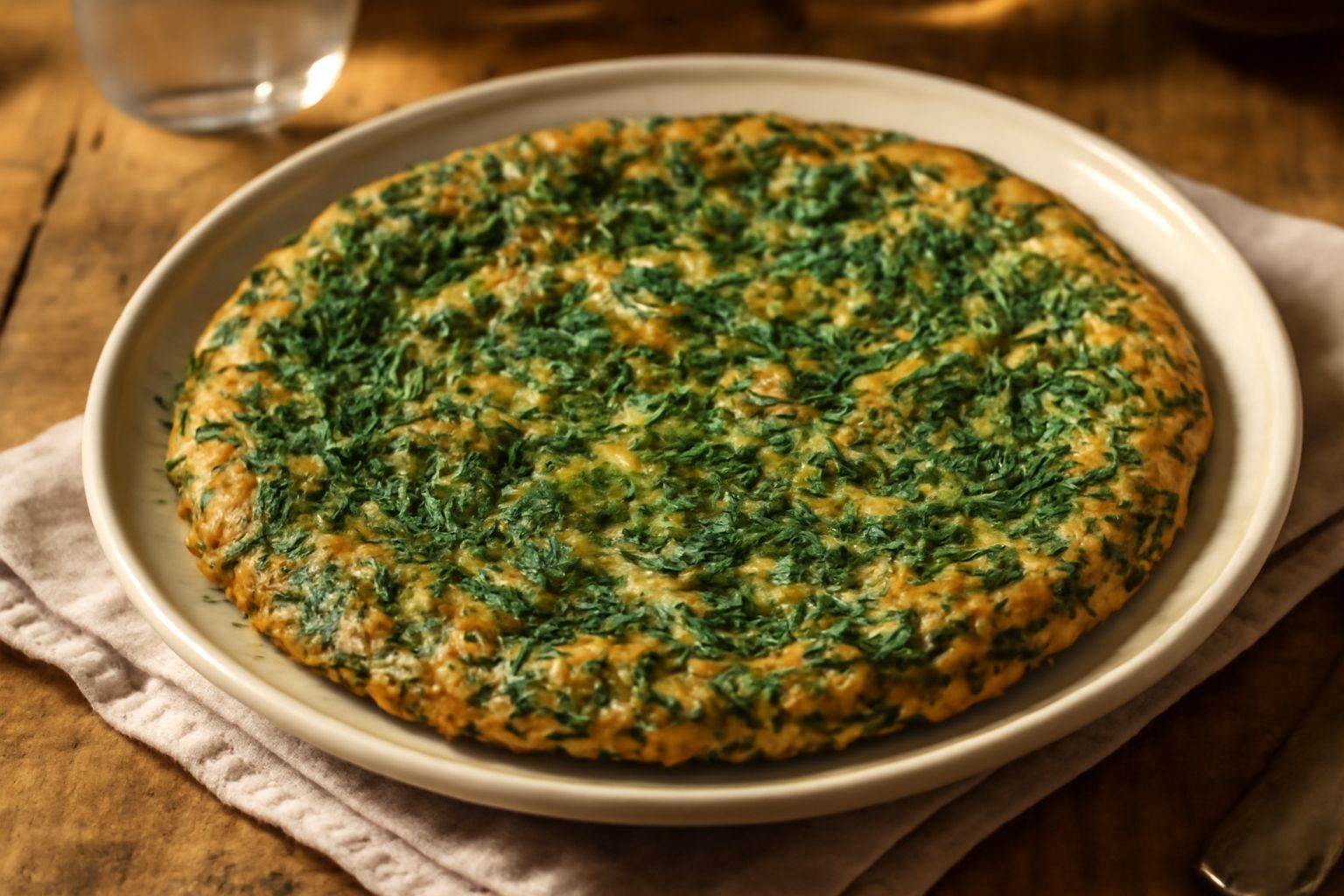 Frittata di erbe selvatiche: leggerezza e vitalità in ogni morso