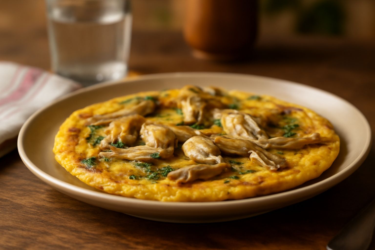 Frittata di rane: proteine delicate che nutrono muscoli e ossa con leggerezza