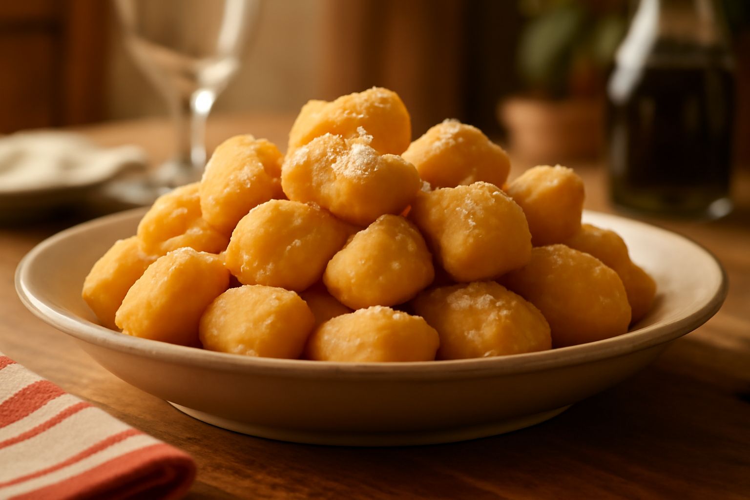 Gnocchi Fritti: croccantezza irresistibile e soddisfazione leggera