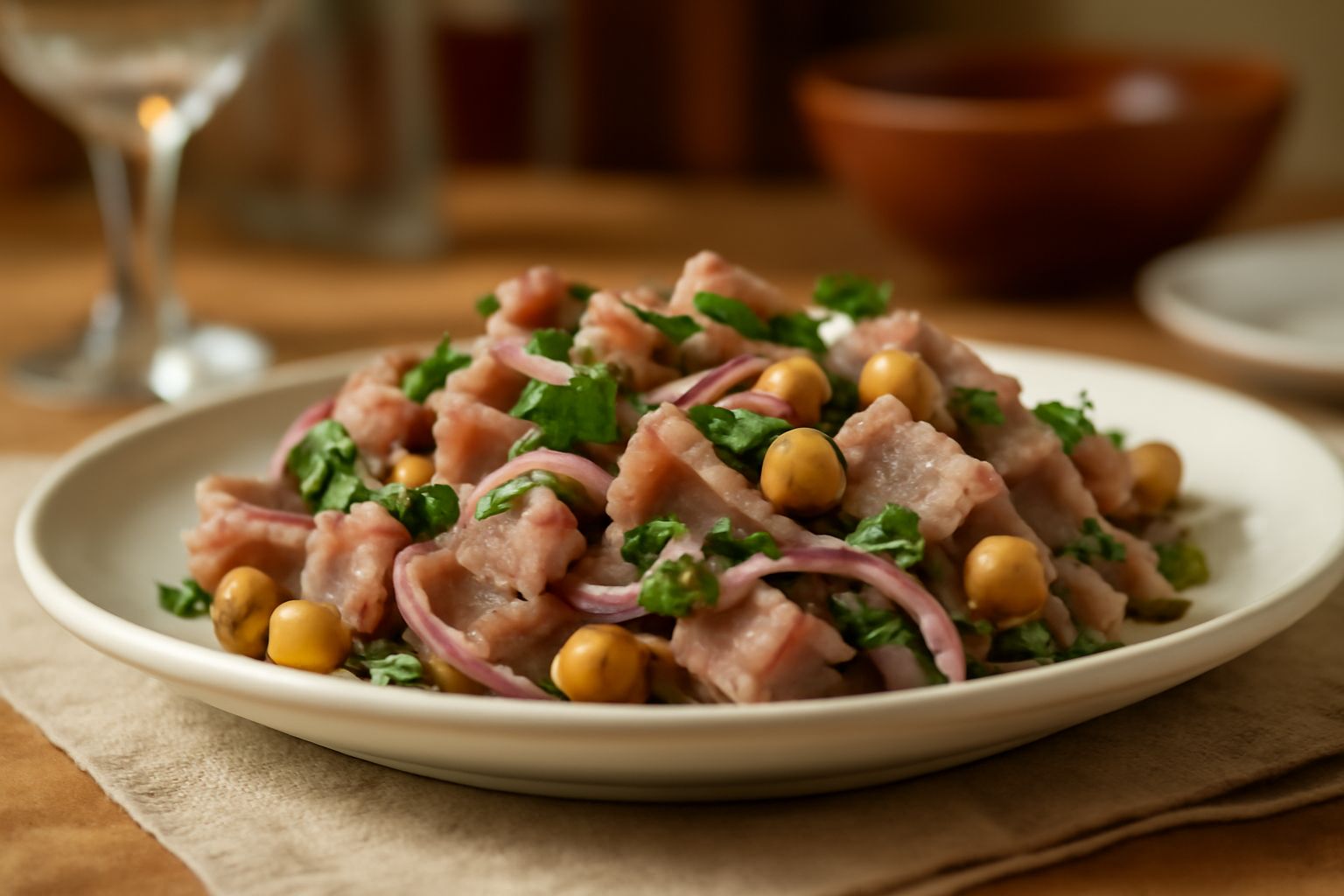 Insalata di testina: collagene naturale e leggerezza in ogni boccone