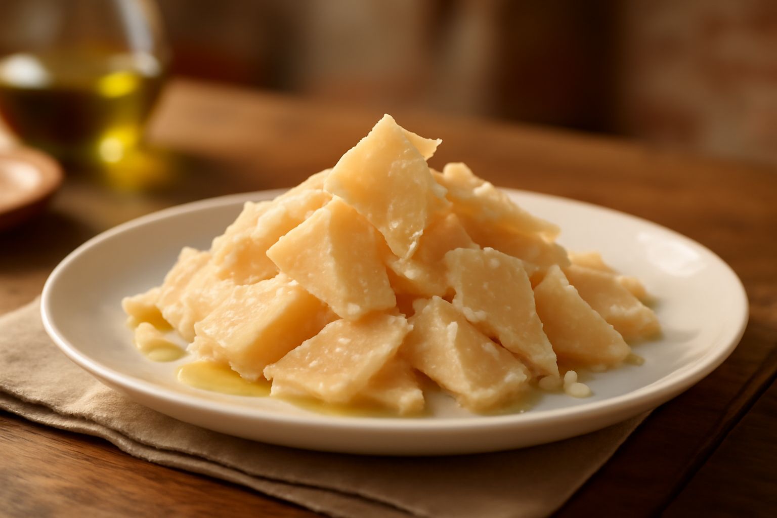 Parmigiano Reggiano a scaglie: sapore intenso e mineralità che nutre l'organismo