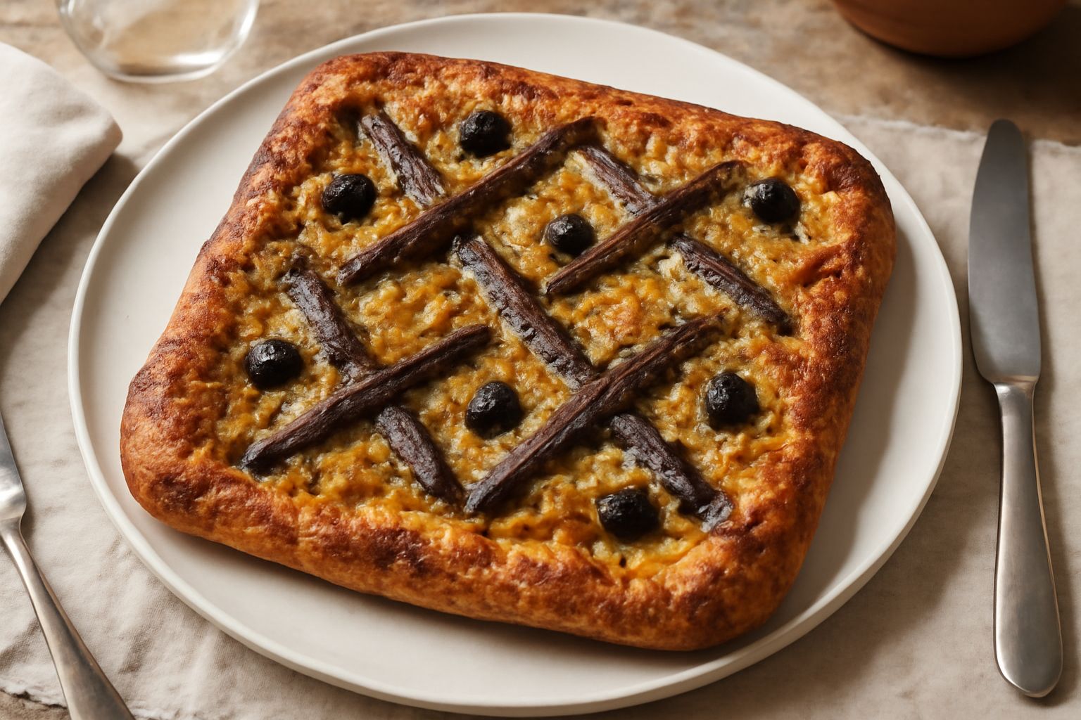 Pizza di cipolle pesarese