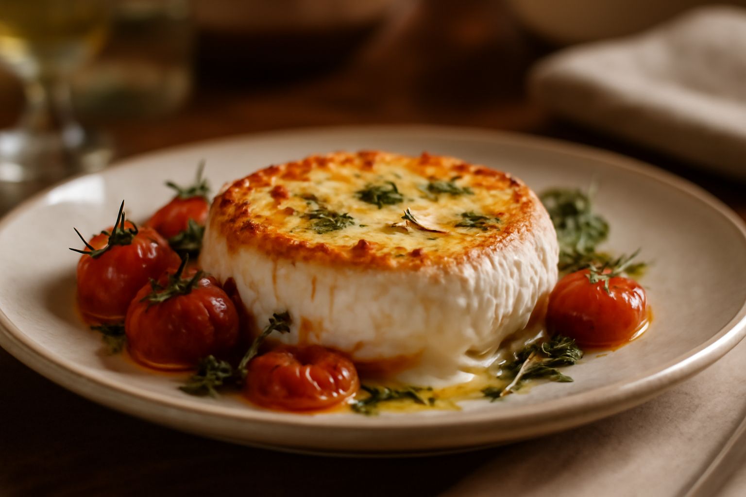 Robiola al forno: cremosità che nutre senza appesantire