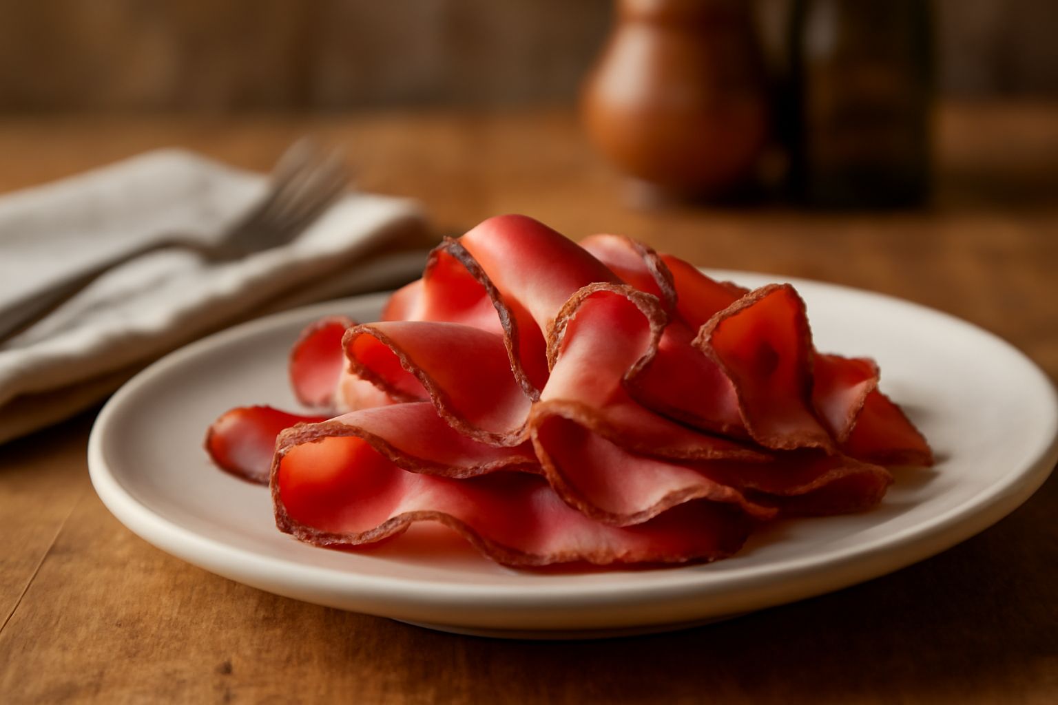 Speck affumicato: sapore profondo e proteico che nutre senza appesantire