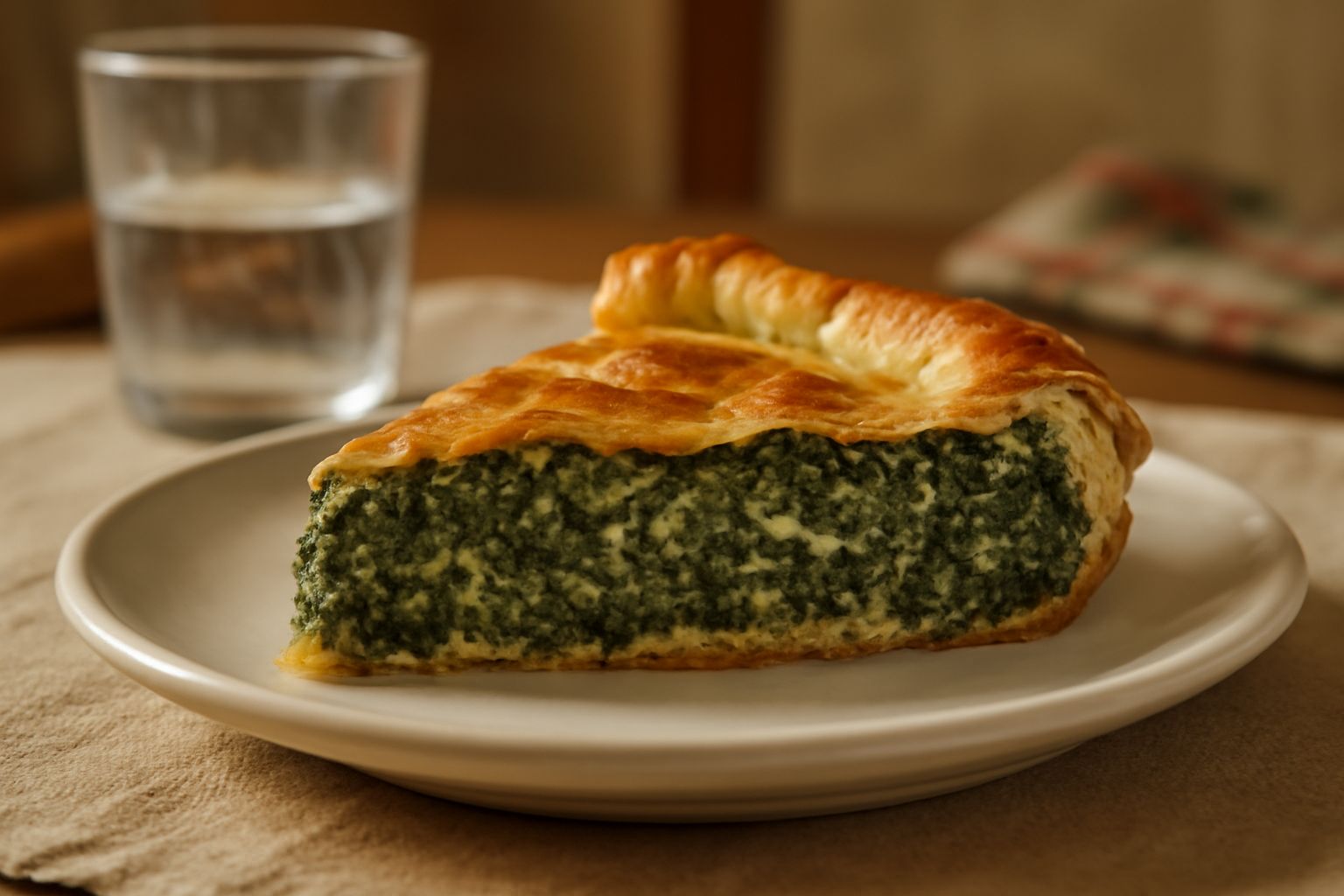 Torta d'erbe: verdure fresche che nutrono il corpo con leggerezza